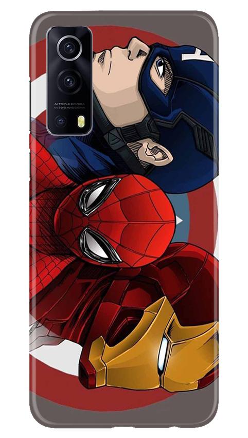 Superhero Mobile Back Case for Vivo iQOO Z3 5G (Design - 311)