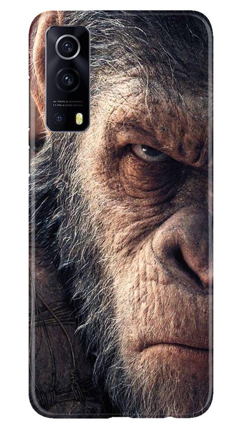 Angry Ape Mobile Back Case for Vivo iQOO Z3 5G (Design - 316)