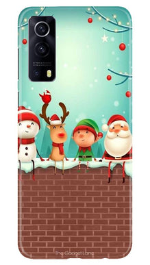Santa Claus Mobile Back Case for Vivo iQOO Z3 5G (Design - 334)