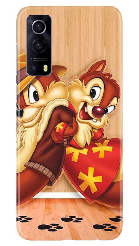 Chip n Dale Mobile Back Case for Vivo iQOO Z3 5G (Design - 335)