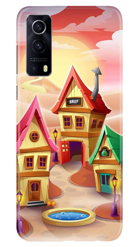 Sweet Home Mobile Back Case for Vivo iQOO Z3 5G (Design - 338)