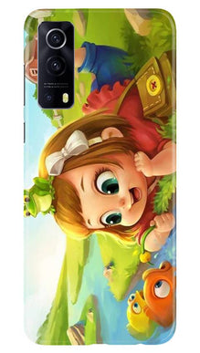 Baby Girl Mobile Back Case for Vivo iQOO Z3 5G (Design - 339)