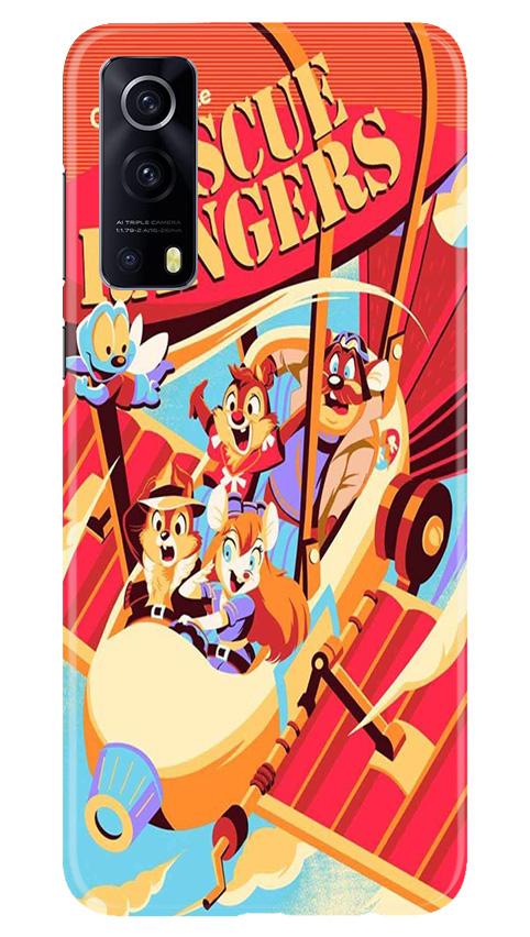 Rescue Rangers Mobile Back Case for Vivo iQOO Z3 5G (Design - 341)