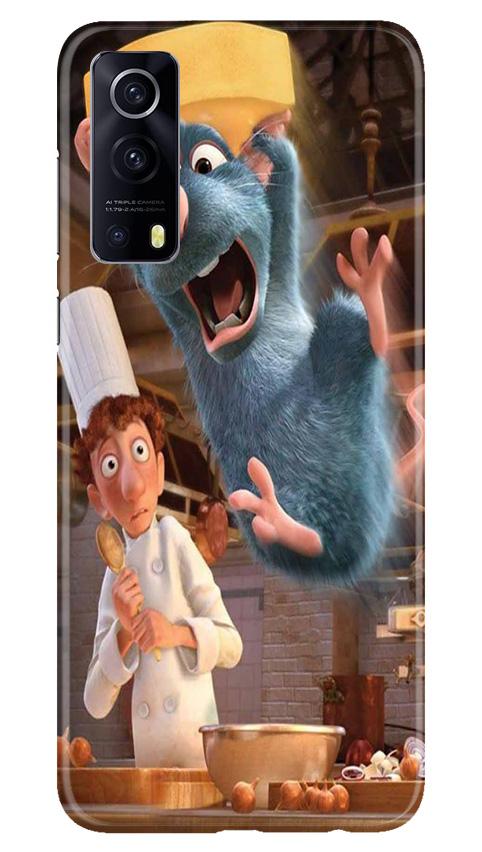Ratatouille Mobile Back Case for Vivo iQOO Z3 5G (Design - 347)