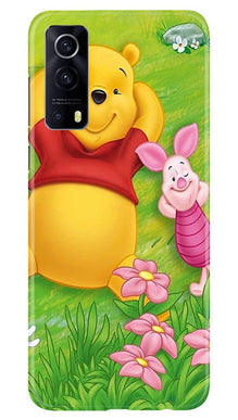 Winnie The Pooh Mobile Back Case for Vivo iQOO Z3 5G (Design - 348)