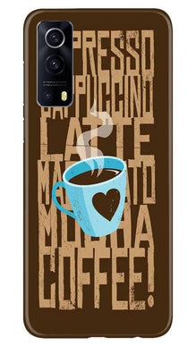 Love Coffee Mobile Back Case for Vivo iQOO Z3 5G (Design - 351)