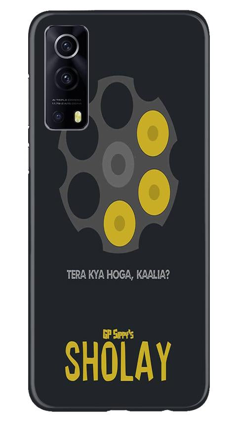 Sholay Mobile Back Case for Vivo iQOO Z3 5G (Design - 356)