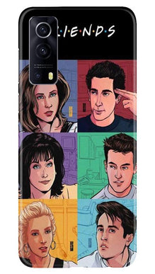Friends Mobile Back Case for Vivo iQOO Z3 5G (Design - 357)