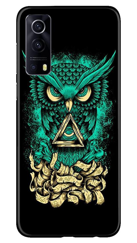 Owl Mobile Back Case for Vivo iQOO Z3 5G (Design - 358)