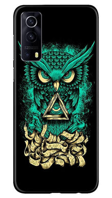 Owl Mobile Back Case for Vivo iQOO Z3 5G (Design - 358)