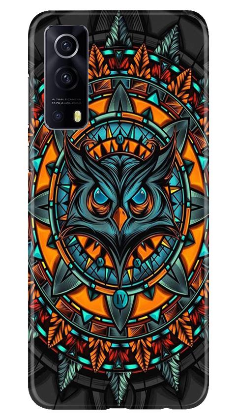 Owl Mobile Back Case for Vivo iQOO Z3 5G (Design - 360)