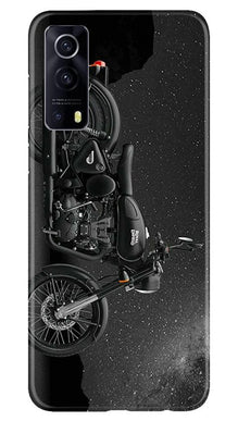 Royal Enfield Mobile Back Case for Vivo iQOO Z3 5G (Design - 381)