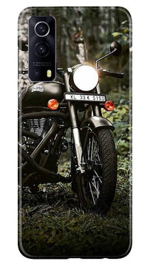 Royal Enfield Mobile Back Case for Vivo iQOO Z3 5G (Design - 384)