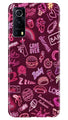 Party Theme Mobile Back Case for Vivo iQOO Z3 5G (Design - 392)