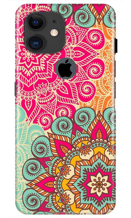 Rangoli art Case for iPhone 11 Logo Cut