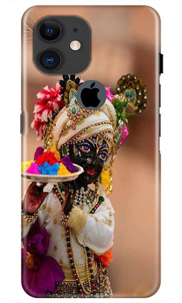 Lord Krishna2 Case for iPhone 11 Logo Cut