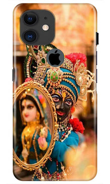Lord Krishna5 Mobile Back Case for iPhone 11 Logo Cut (Design - 20)