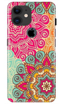 Rangoli art2 Case for iPhone 11 Logo Cut