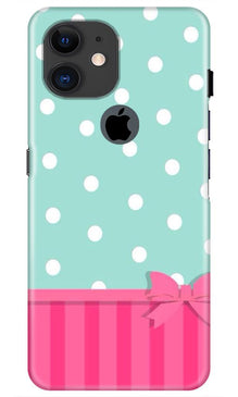 Gift Wrap Mobile Back Case for iPhone 11 Logo Cut (Design - 30)