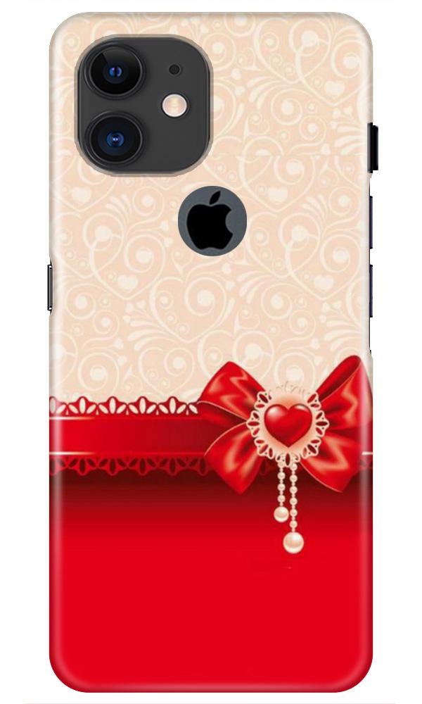 Gift Wrap3 Case for iPhone 11 Logo Cut