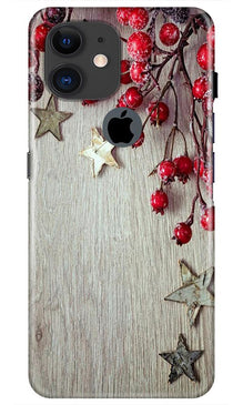 Stars Mobile Back Case for iPhone 11 Logo Cut (Design - 67)