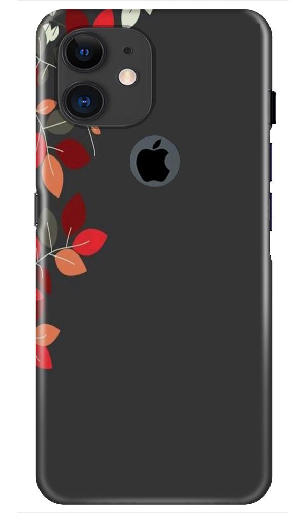 Grey Background Case for iPhone 11 Logo Cut