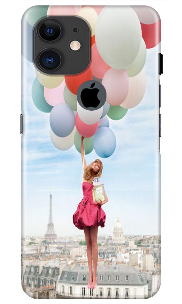 Girl with Baloon Case for iPhone 11 Logo Cut