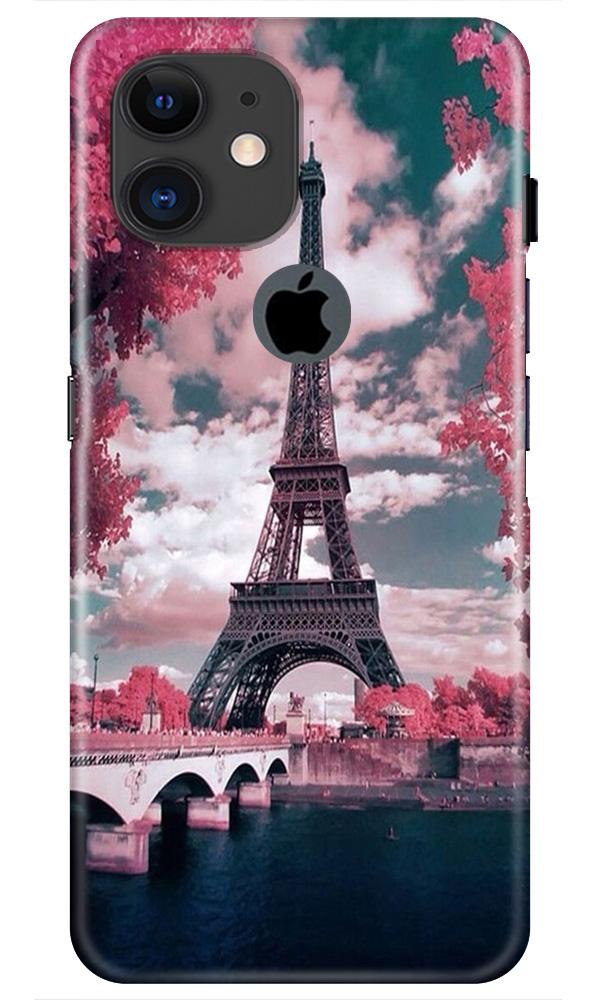 Eiffel Tower Case for iPhone 11 Logo Cut(Design - 101)