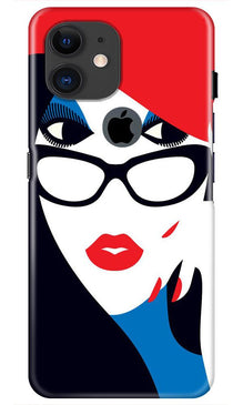 Girlish Mobile Back Case for iPhone 11 Logo Cut  (Design - 131)