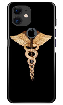 Doctor Logo Mobile Back Case for iPhone 11 Logo Cut  (Design - 134)
