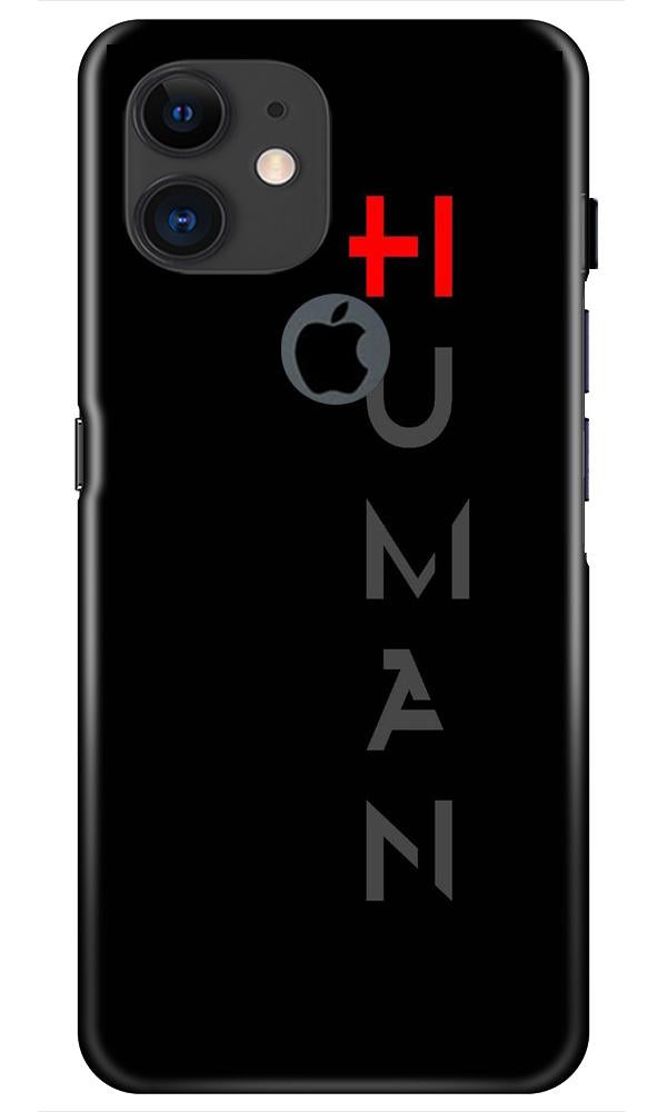 Human Case for iPhone 11 Logo Cut(Design - 141)