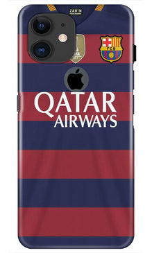 Qatar Airways Mobile Back Case for iPhone 11 Logo Cut  (Design - 160)