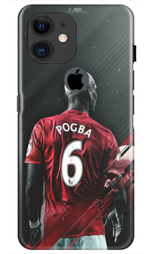 Pogba Mobile Back Case for iPhone 11 Logo Cut  (Design - 167)