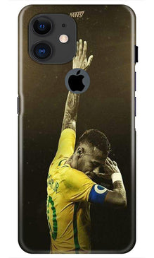 Neymar Jr Mobile Back Case for iPhone 11 Logo Cut  (Design - 168)