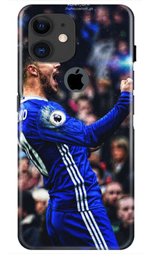 Hazard Mobile Back Case for iPhone 11 Logo Cut  (Design - 169)