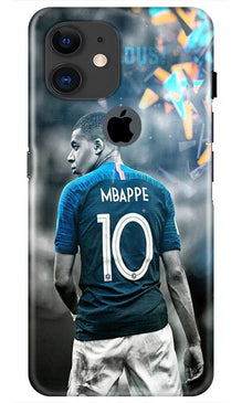 Mbappe Mobile Back Case for iPhone 11 Logo Cut  (Design - 170)