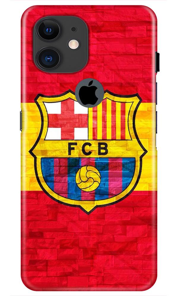 FCB Football Case for iPhone 11 Logo Cut(Design - 174)