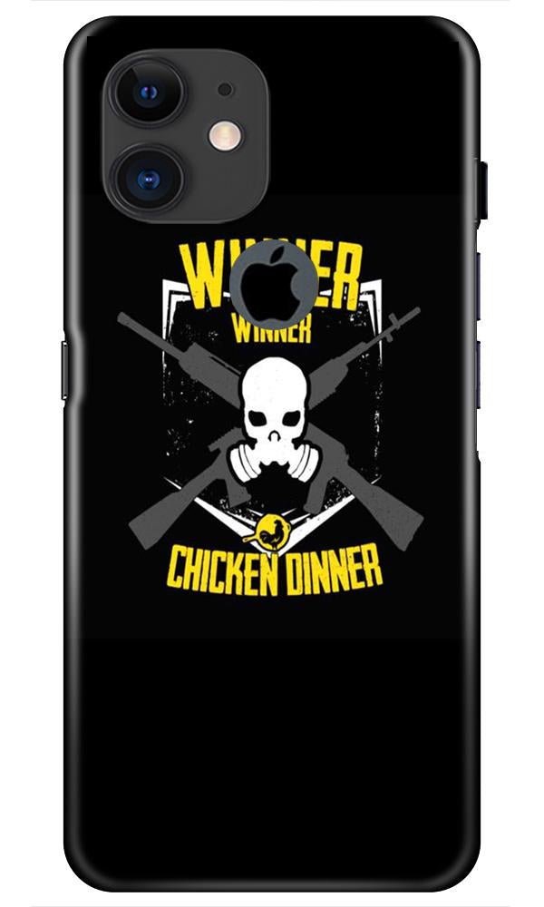 Winner Winner Chicken Dinner Case for iPhone 11 Logo Cut(Design - 178)