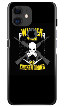 Winner Winner Chicken Dinner Mobile Back Case for iPhone 11 Logo Cut  (Design - 178)