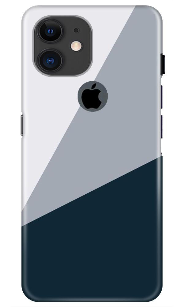 Blue Shade Case for iPhone 11 Logo Cut (Design - 182)
