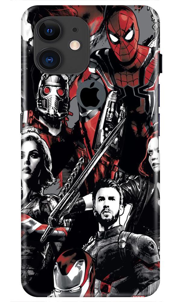 Avengers Case for iPhone 11 Logo Cut (Design - 190)