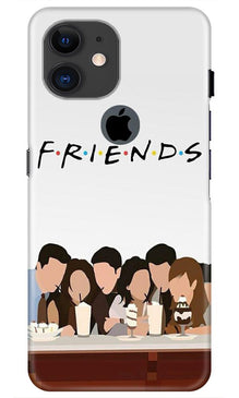 Friends Mobile Back Case for iPhone 11 Logo Cut (Design - 200)