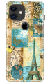 Travel Eiffel Tower Case for iPhone 11 Logo Cut (Design No. 206)