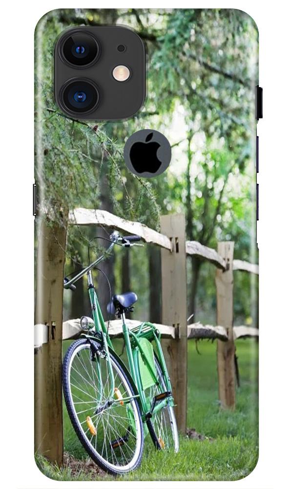 Bicycle Case for iPhone 11 Logo Cut (Design No. 208)