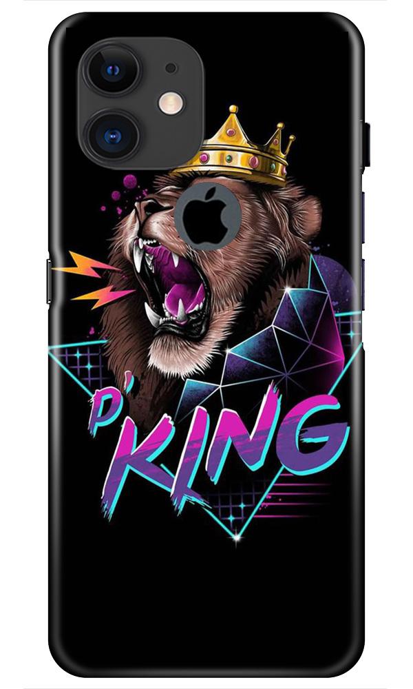 Lion King Case for iPhone 11 Logo Cut (Design No. 219)