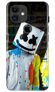 Marsh Mellow Mobile Back Case for iPhone 11 Logo Cut (Design - 220)