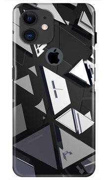 Modern Art Mobile Back Case for iPhone 11 Logo Cut (Design - 230)