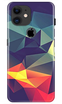 Modern Art Mobile Back Case for iPhone 11 Logo Cut (Design - 232)