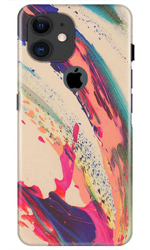 Modern Art Mobile Back Case for iPhone 11 Logo Cut (Design - 234)