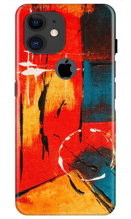 Modern Art Case for iPhone 11 Logo Cut (Design No. 239)